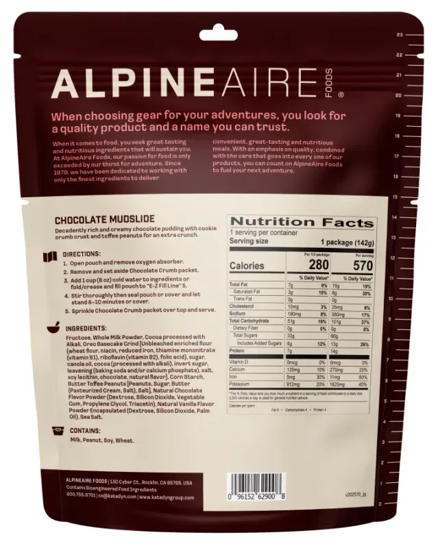 AlpineAire Chocolate Mudslide in Back, alternate view 1