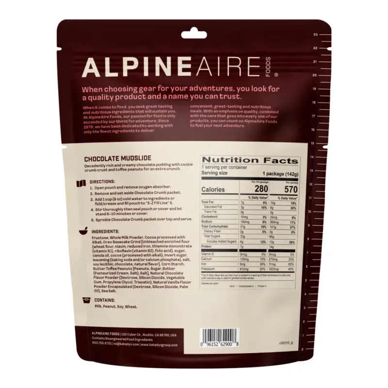 AlpineAire Chocolate Mudslide in Back, alternate view 1