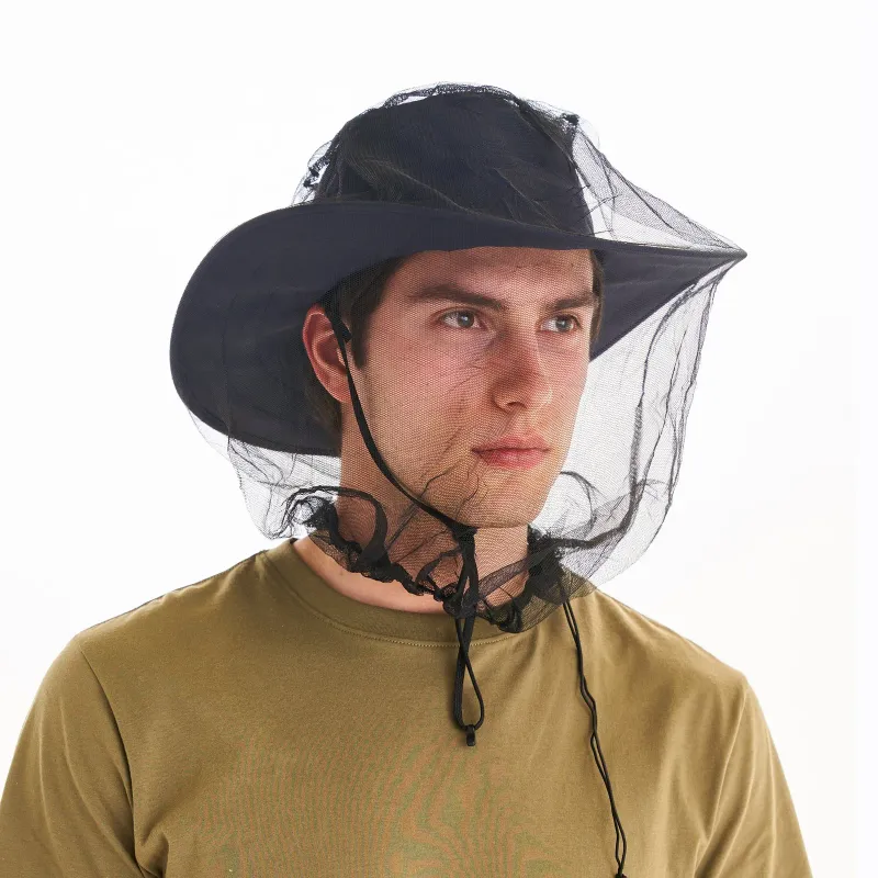 Compact Mosquito Head Net, front view