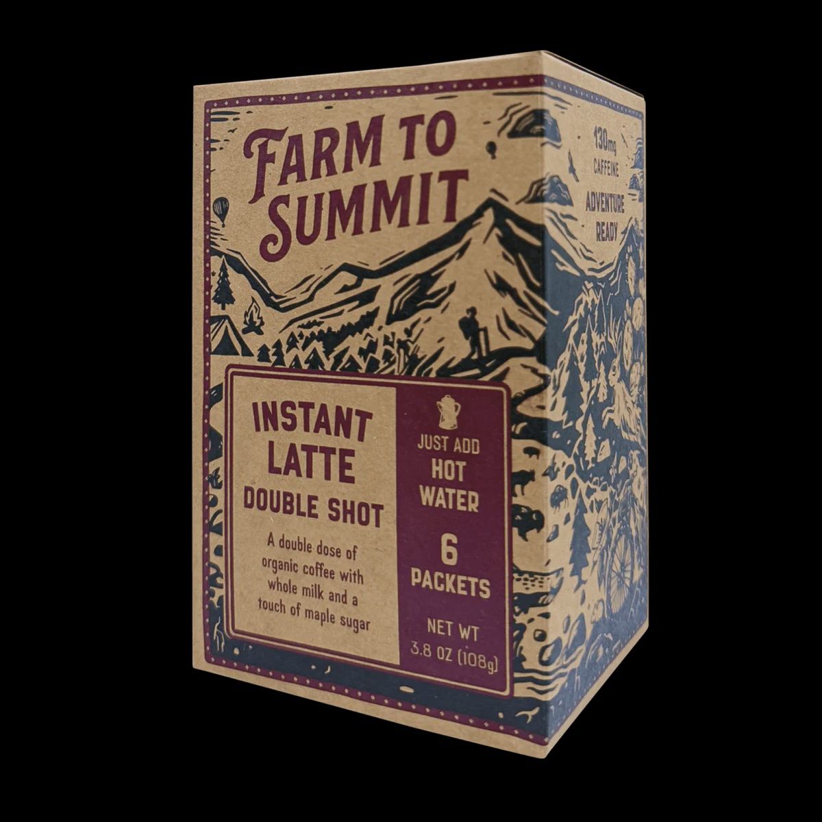 Farm to Summit Double Shot Latte 6 Pk