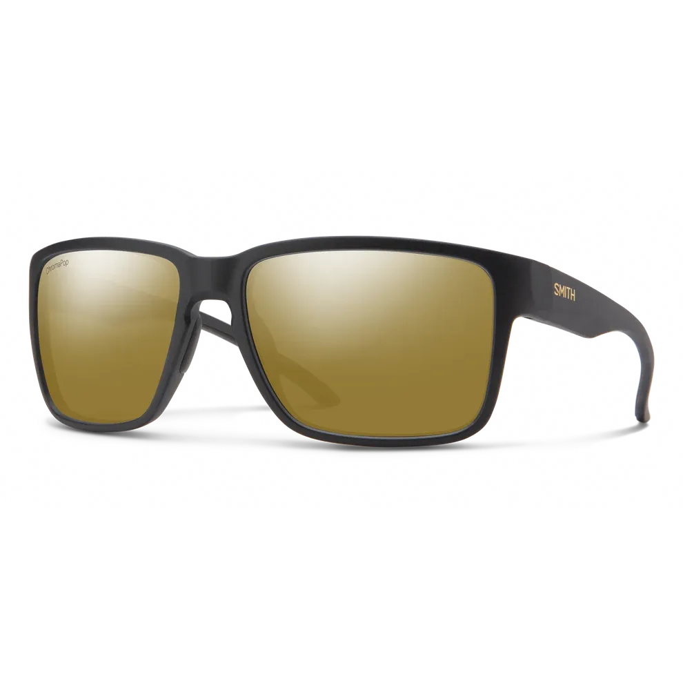 Smith Emerge, Frame Color: Matte Black, Lens Color: CP Polarized Bronze Mirror