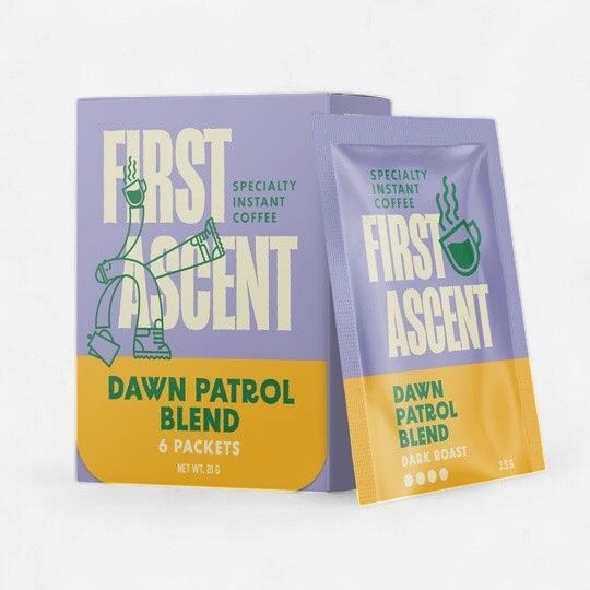 First Ascent Dawn Patrol Dark Roast 6-Packets