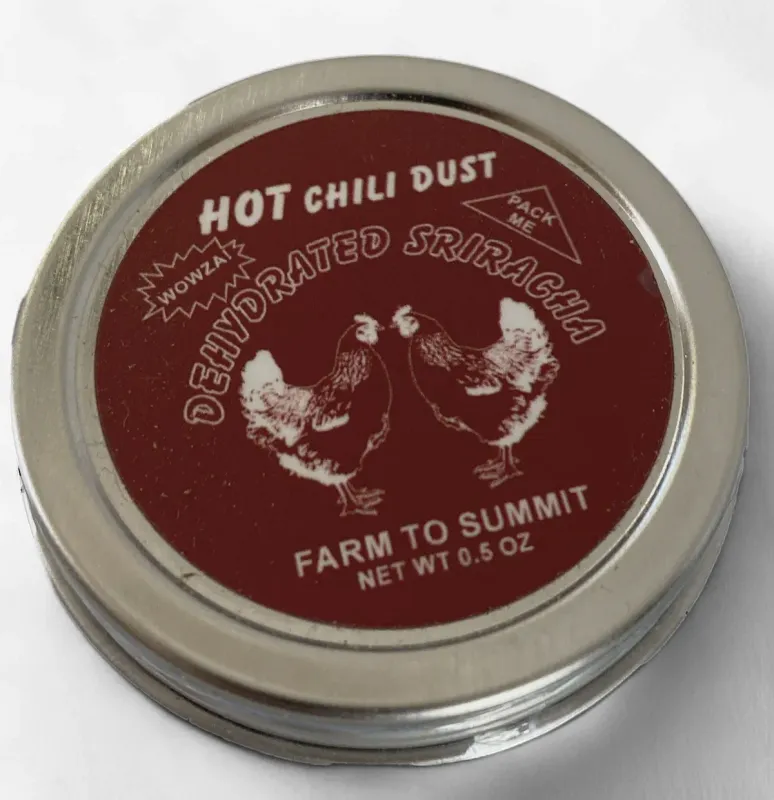 Farm to Summit Dehydrated Sriracha, front view