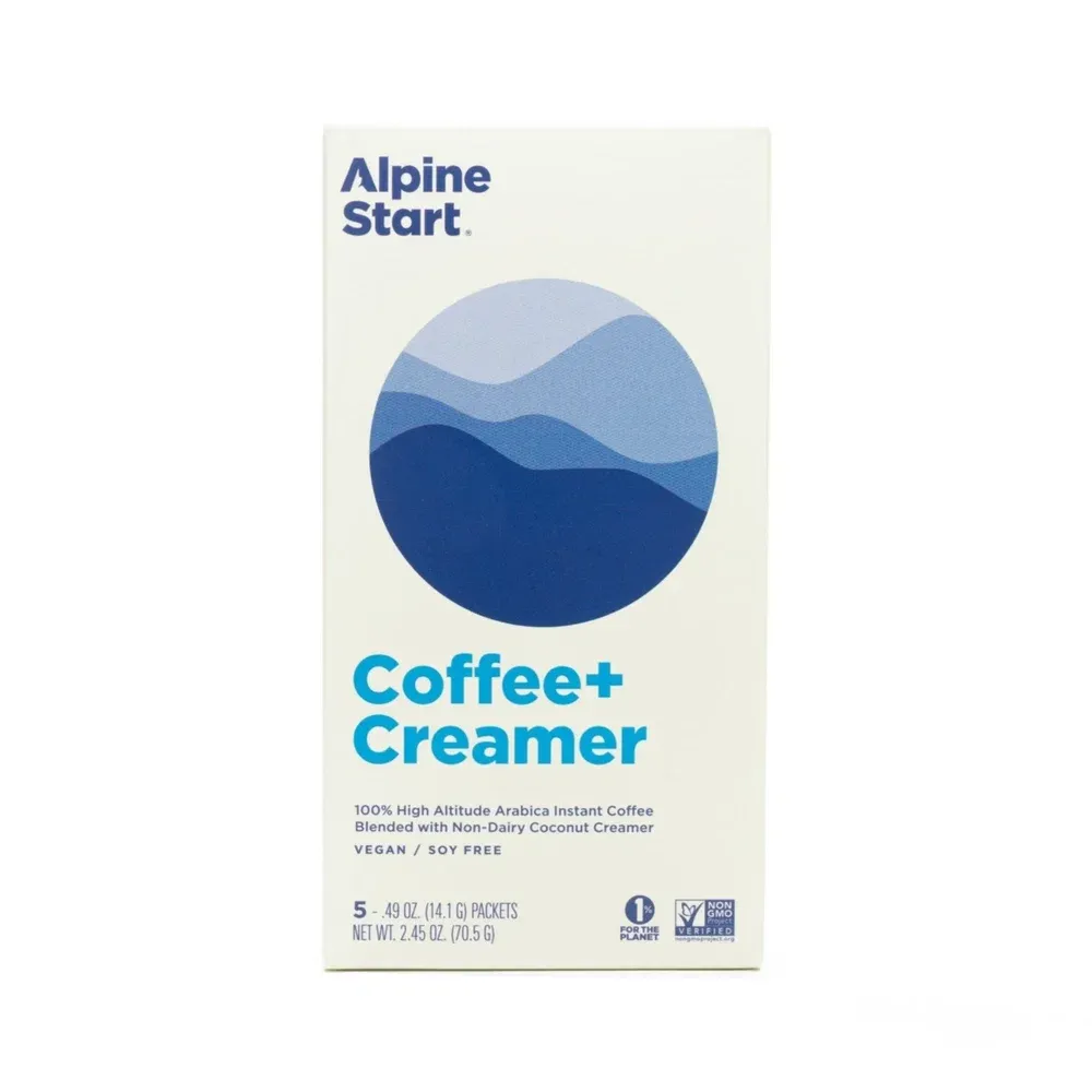 Alpine Start Coffee+Creamer Instant Latte 5-pack