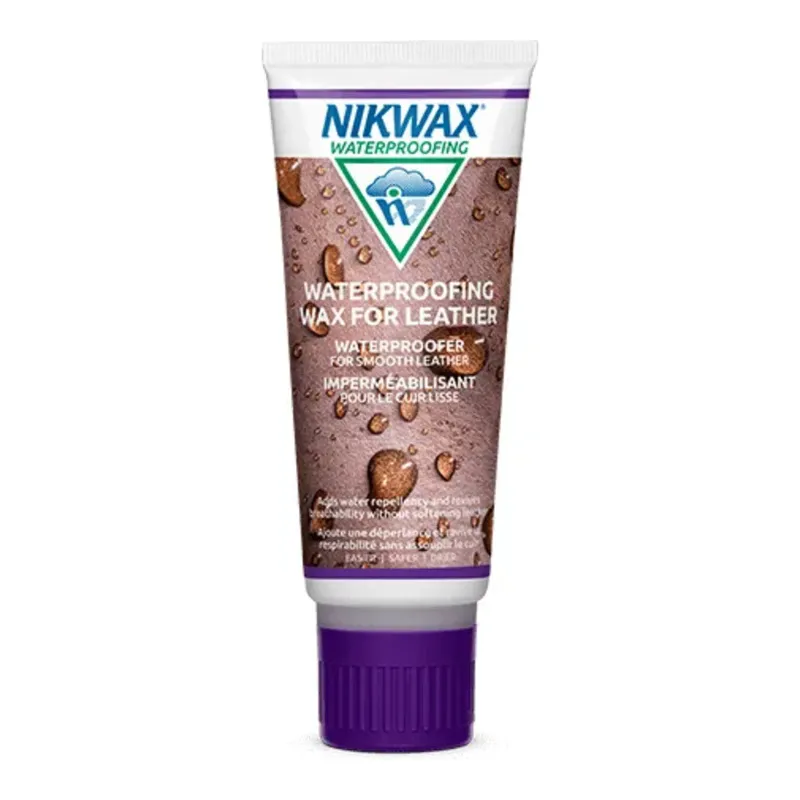 Nikwax Waterproofing Wax for Leather, front view