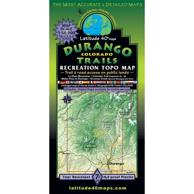 Latitude 40 Durango Trails, front view