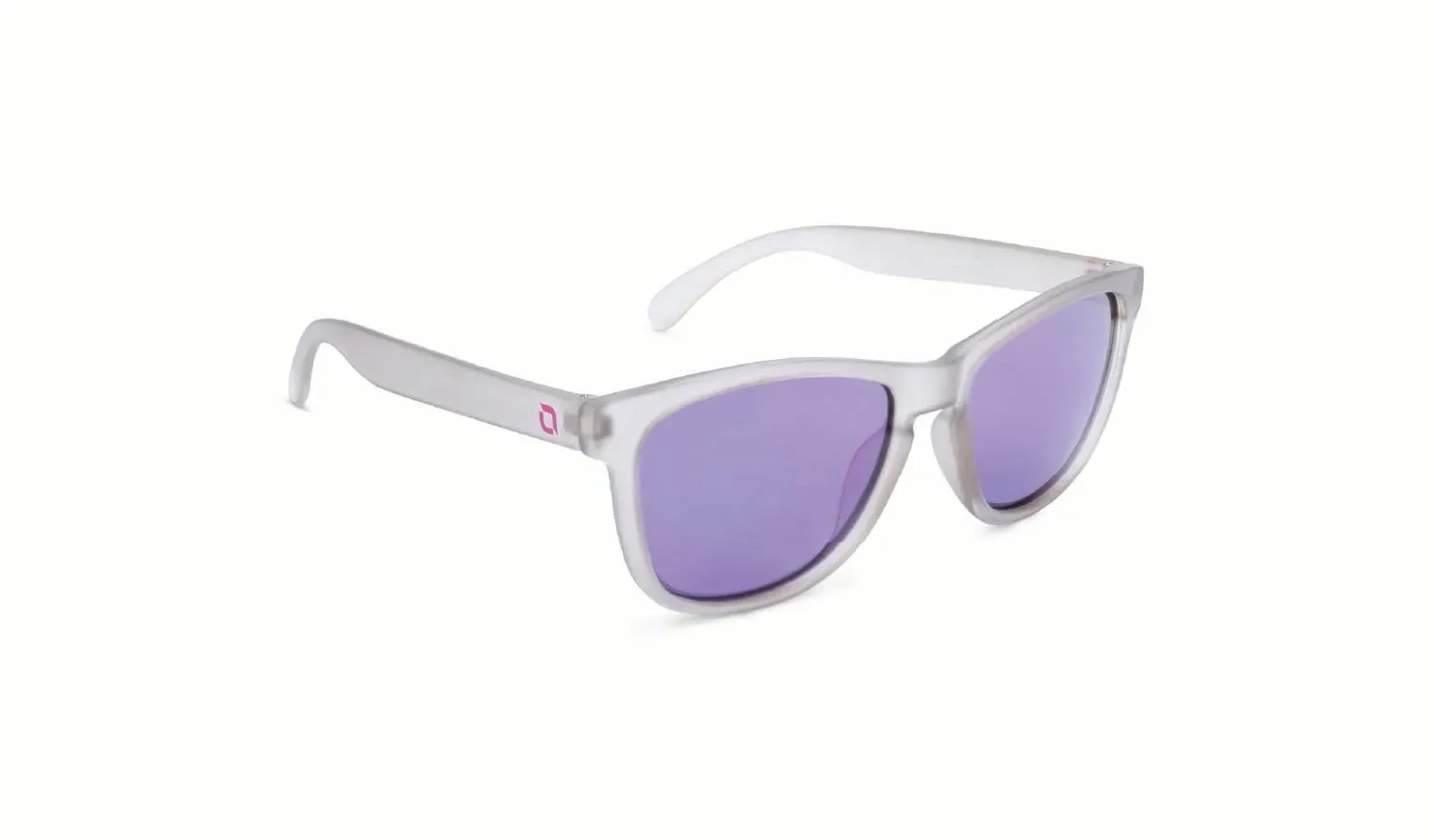 ONE by Optic Nerve Fairplay Crystal Gray/Polarized Smoke Lens Purple Mirror