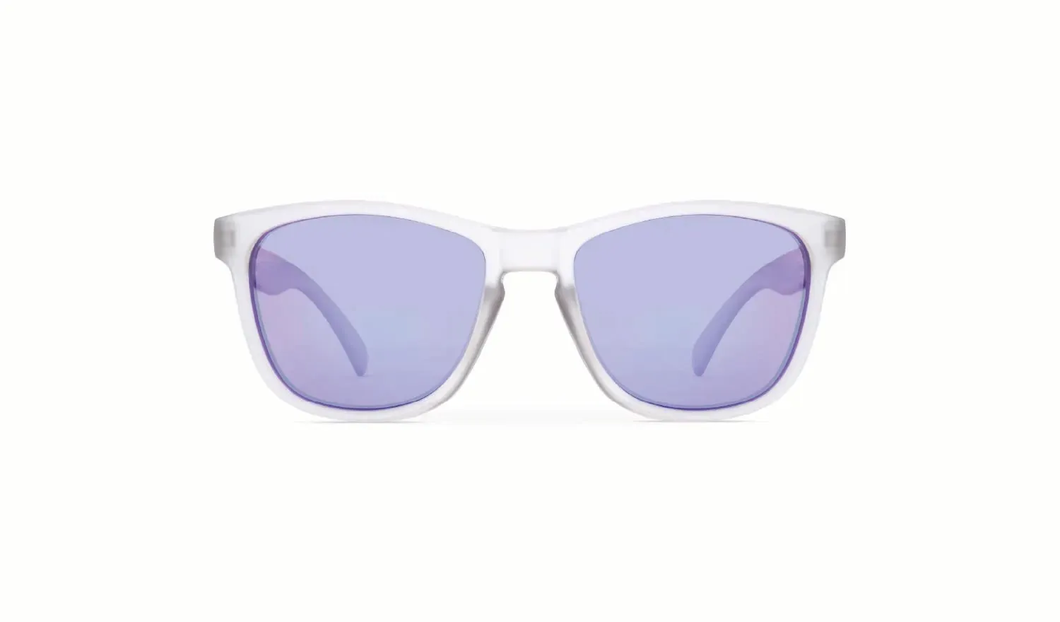 ONE by Optic Nerve Fairplay Crystal Gray/Polarized Smoke Lens Purple Mirror