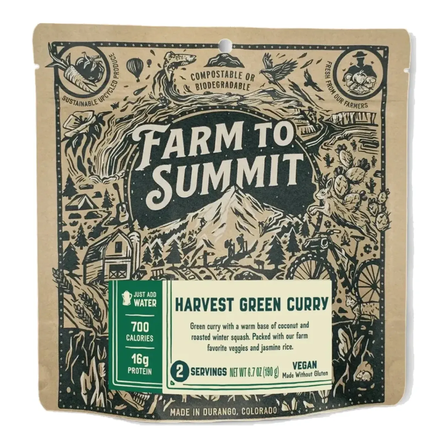 Farm to Summit Harvest Green Curry, main view
