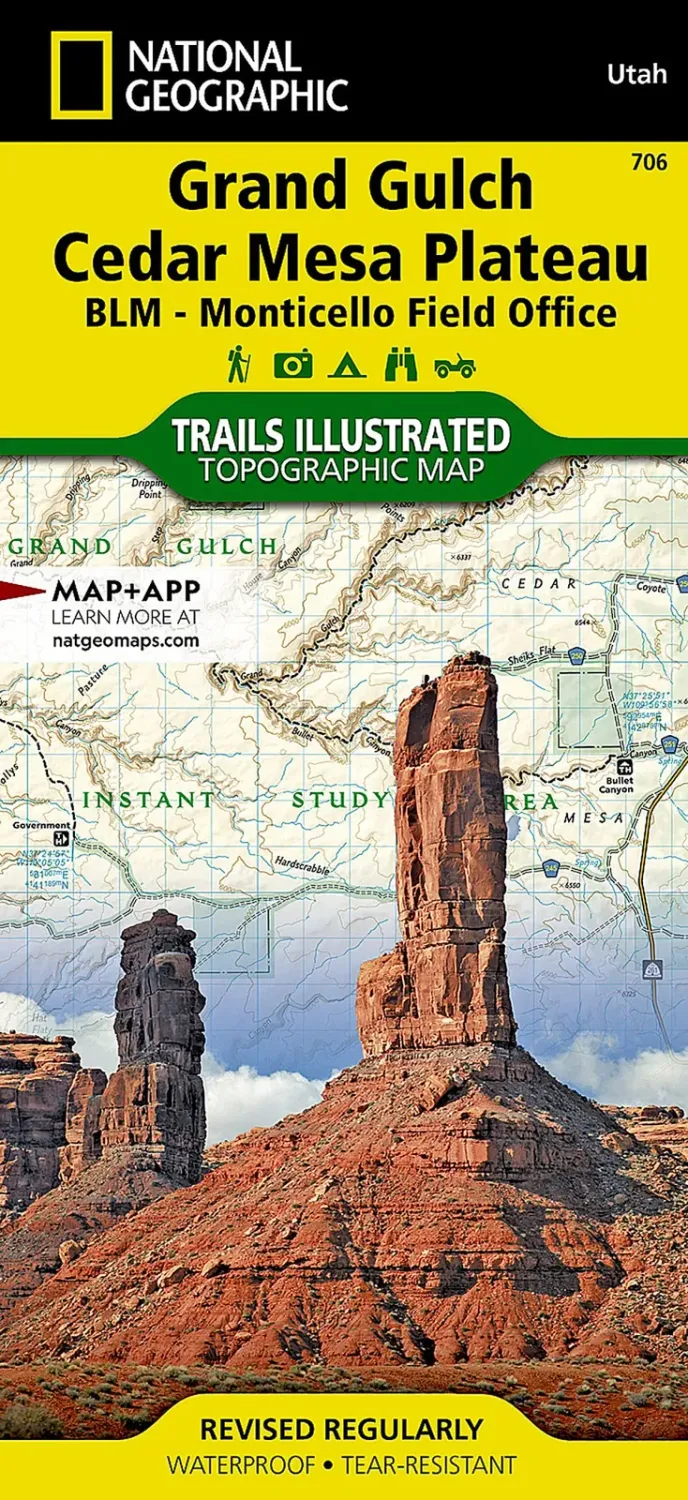National Geographic Grand Gulch Plateau