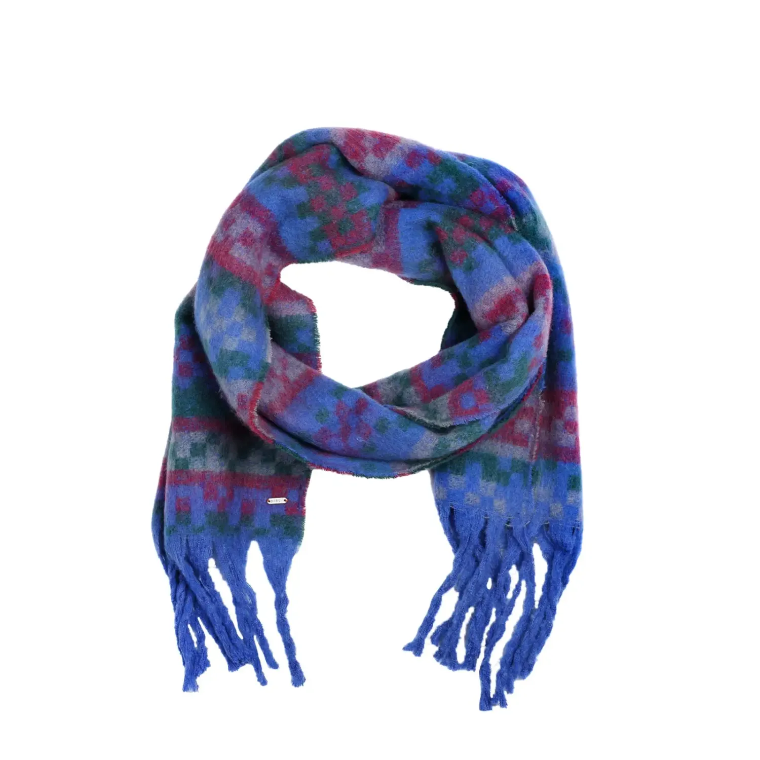 Pistil Fawn Scarf Blue in Blue, front view