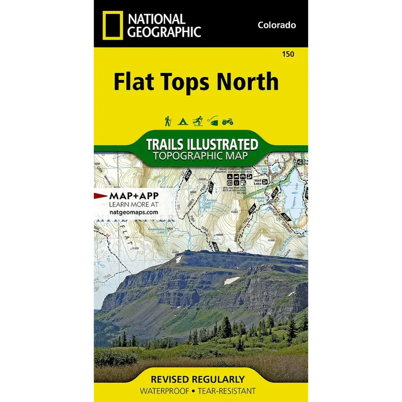 National Geographic Flat Tops North, front view