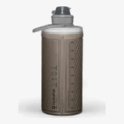HydraPak Flux 1L Bottle, front view