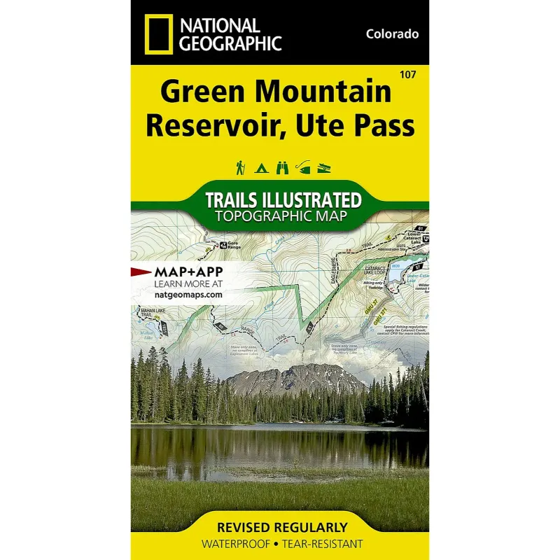 National Geographic Green Mountain/Ute Pass, front view