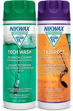 Nikwax Hardshell Duo Pack 10oz, front view