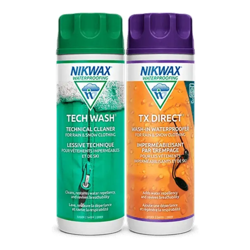 Nikwax Hardshell Duo Pack 10oz, front view