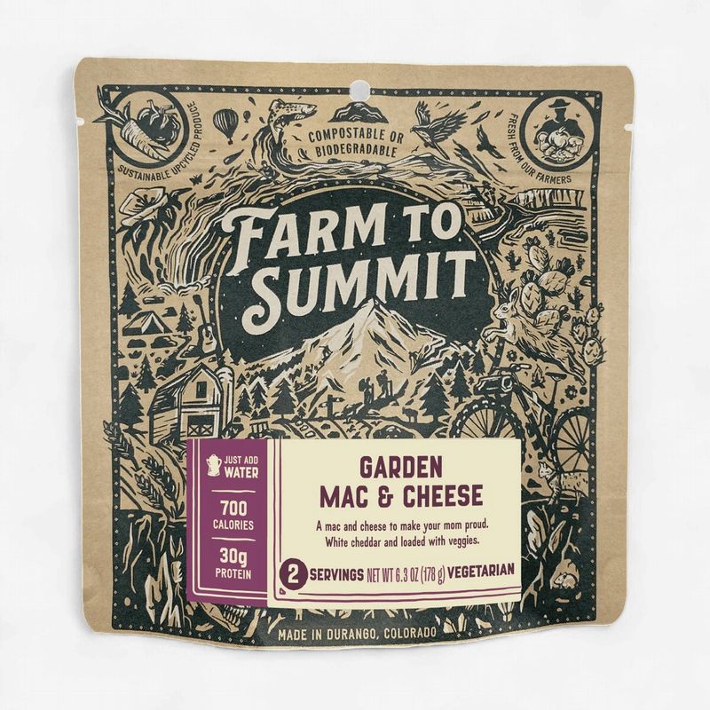 Farm to Summit Garden Mac and Cheese