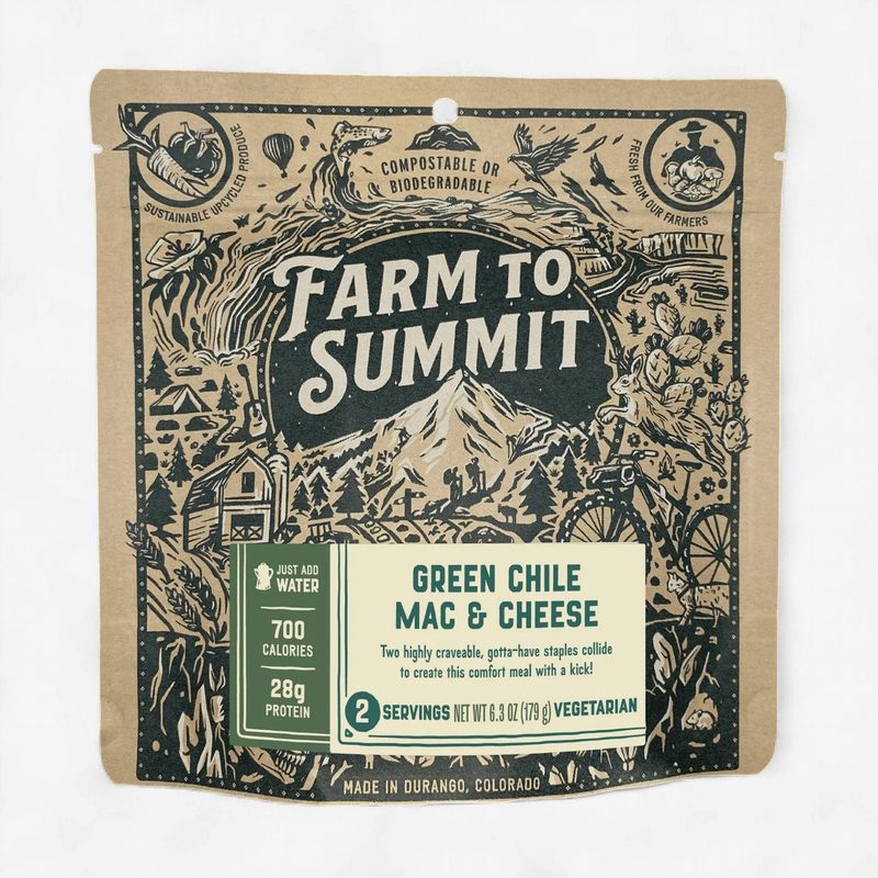 Farm to Summit Green Chile Mac and Cheese