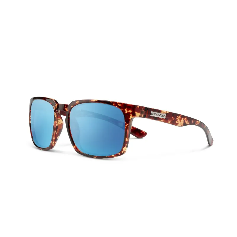 Suncloud Hundo Tortoise/Polarized Aqua, front view