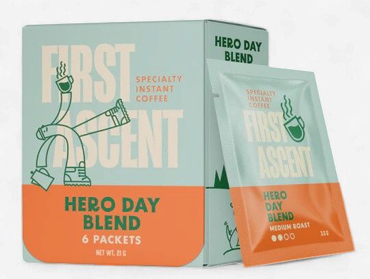 Hero Day Medium Roast 6 Packets