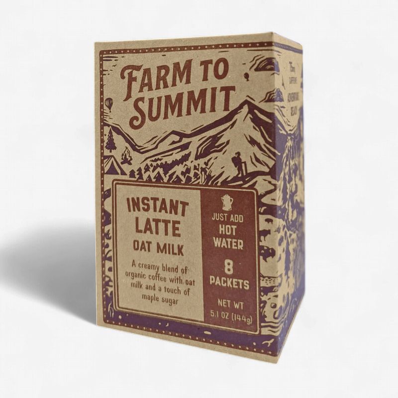 Farm to Summit Latte Oat Milk 8 Pk