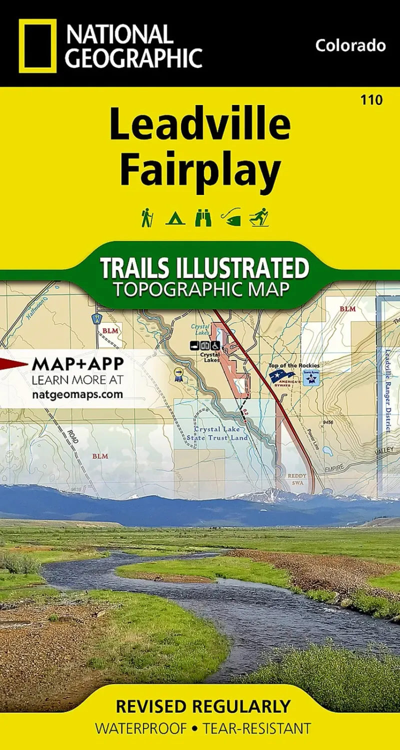 National Geographic Leadville/Fairplay