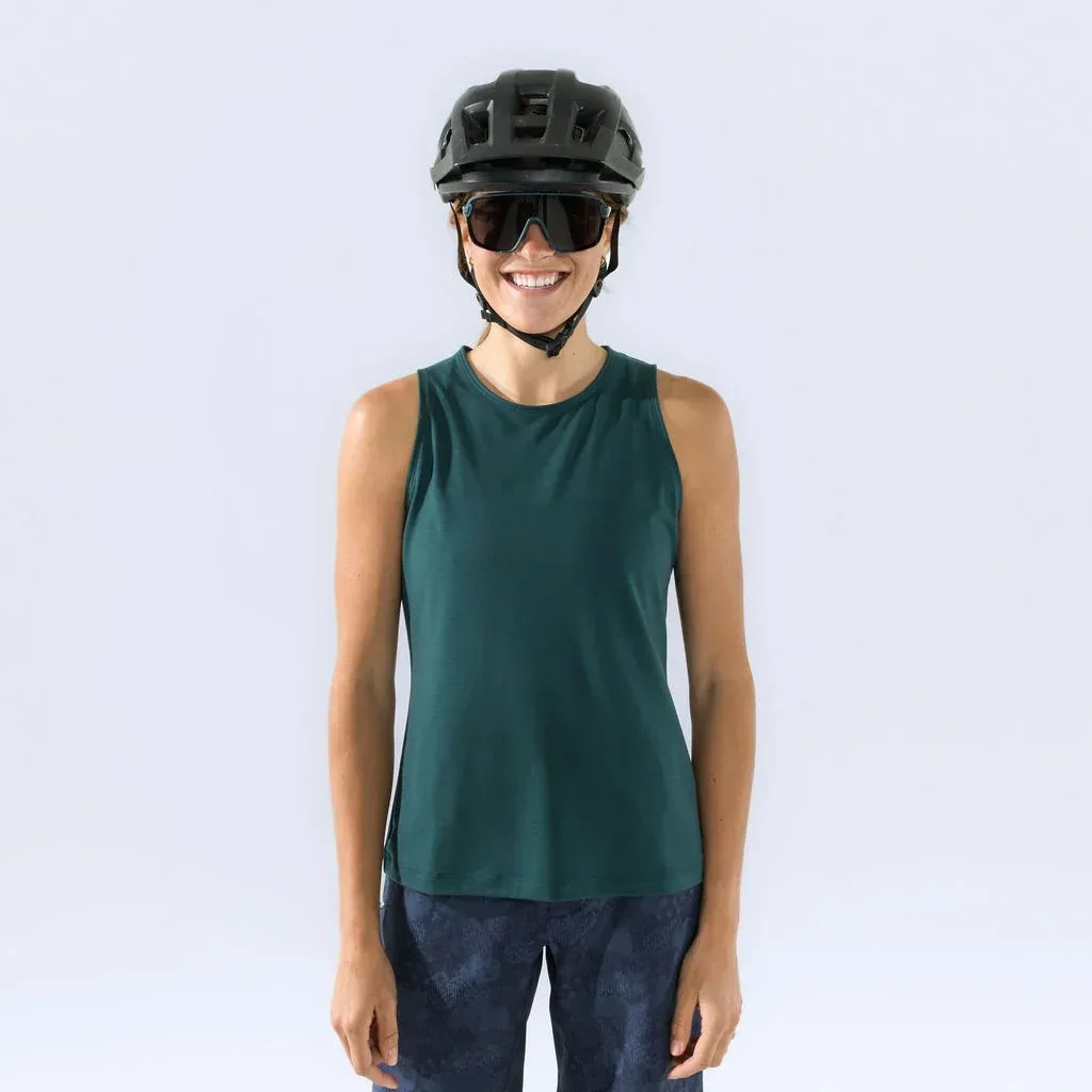 Wild Rye Women's Lola Muscle Tank / Spruce / 4, alternate view 1
