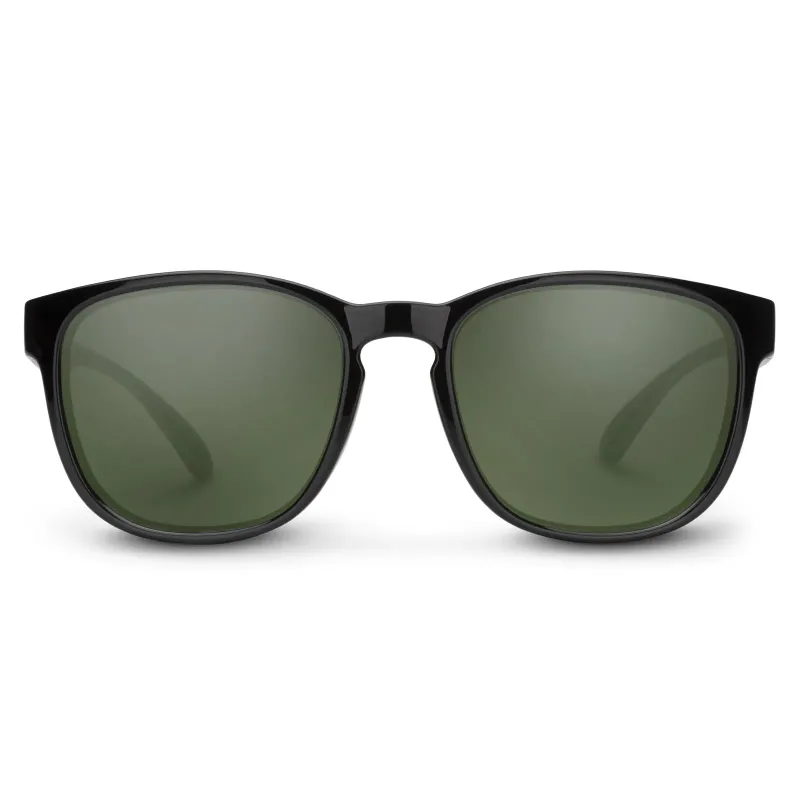 Suncloud Loveseat Black/Polarized Gray, front view