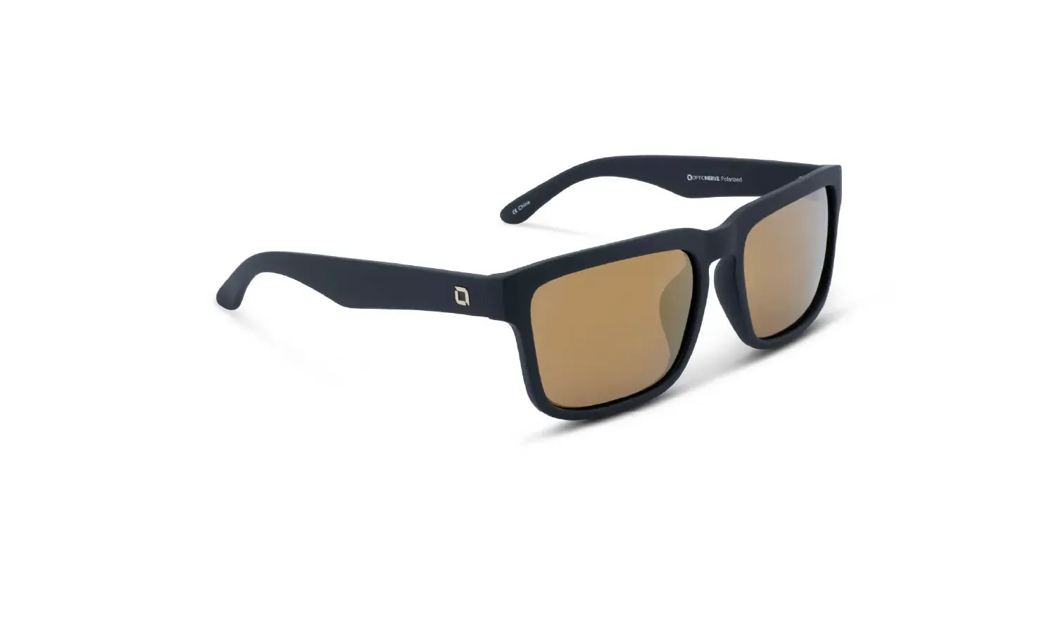 ONE by Optic Nerve Mashup Matte Black/Polarized Brown Lens Gold Mirror