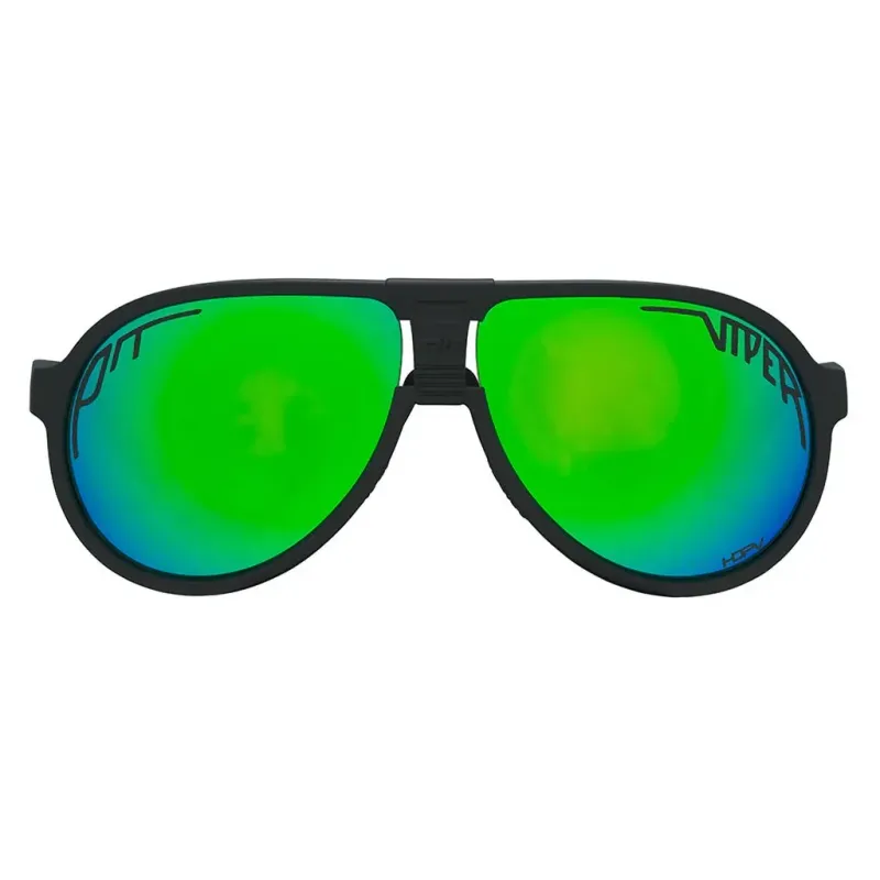 Pit Viper Jethawk Exec/Polarized Blue Green, front view