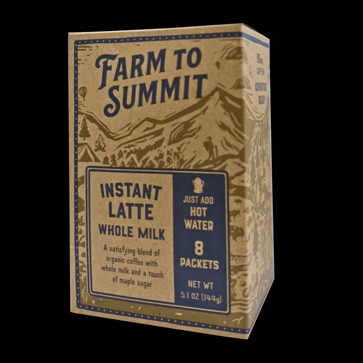 Farm to Summit Whole Milk Latte 8 Pk