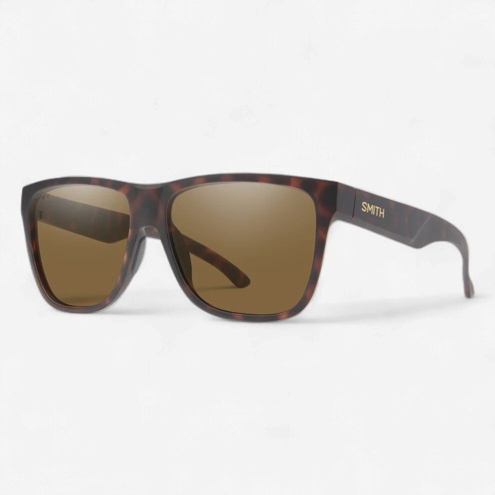 Smith Lowdown XL 2, Frame Color: Matte Tort, Lens Color: CP Polarized Brown