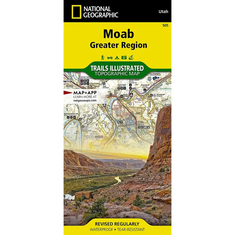 National Geographic Moab Greater Region, front view