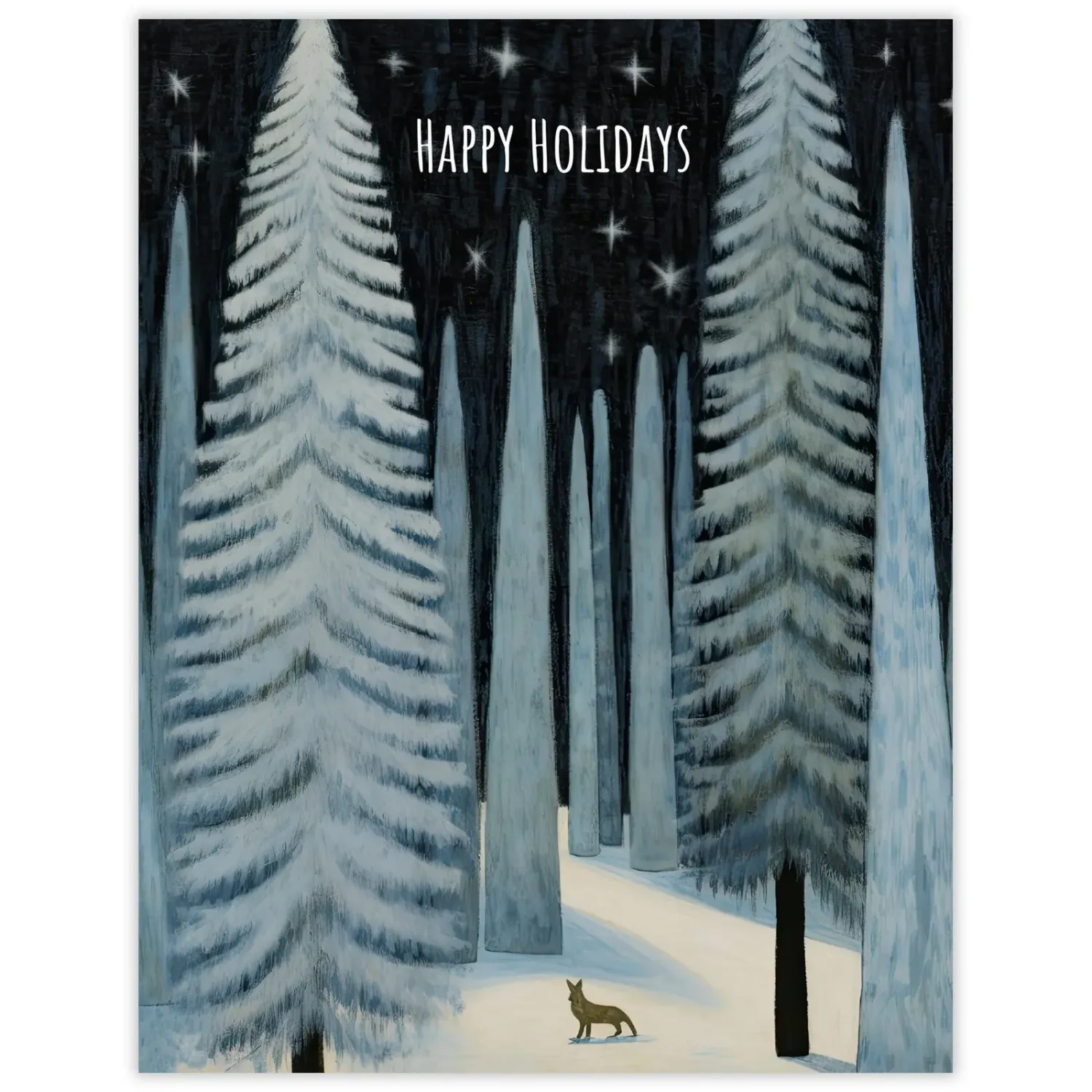 Waterknot Magic Fox Holiday Card