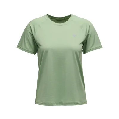 Black Diamond Women's Lightwire Short Sleeve Tee, front view