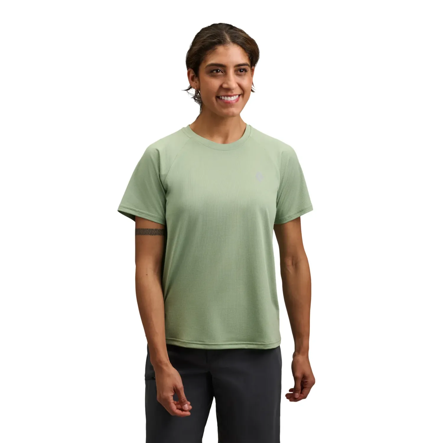 Black Diamond Women's Lightwire Short Sleeve Tee, alternate view 2