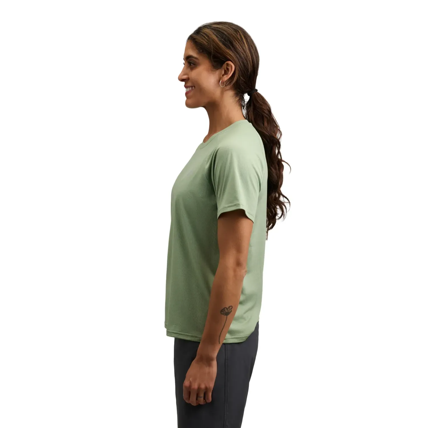 Black Diamond Women's Lightwire Short Sleeve Tee, alternate view 3
