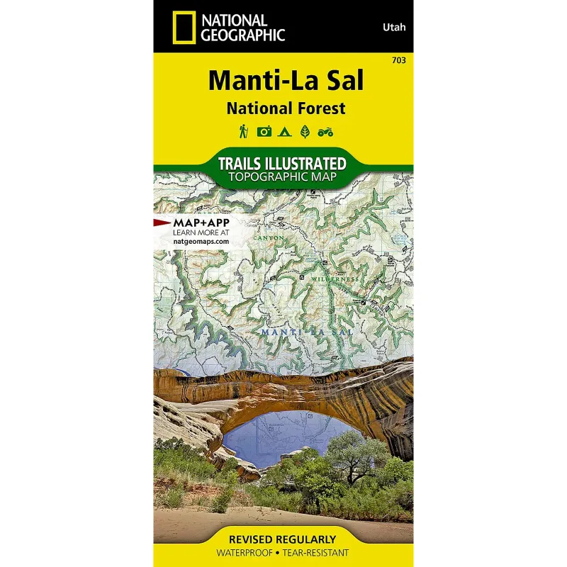 National Geographic Manti La Sal, front view