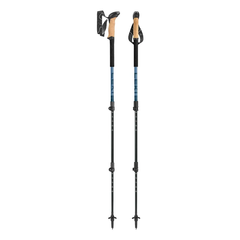 LEKI Makalu Cork Lite Trekking Pole in 2048x2048, front view