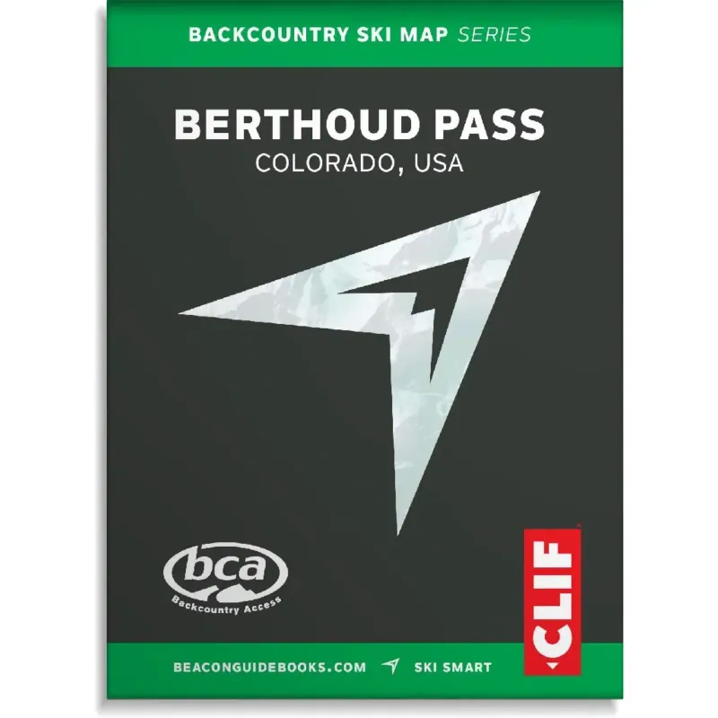 Off-Piste Berthoud Pass Backcountry Ski Map, main view