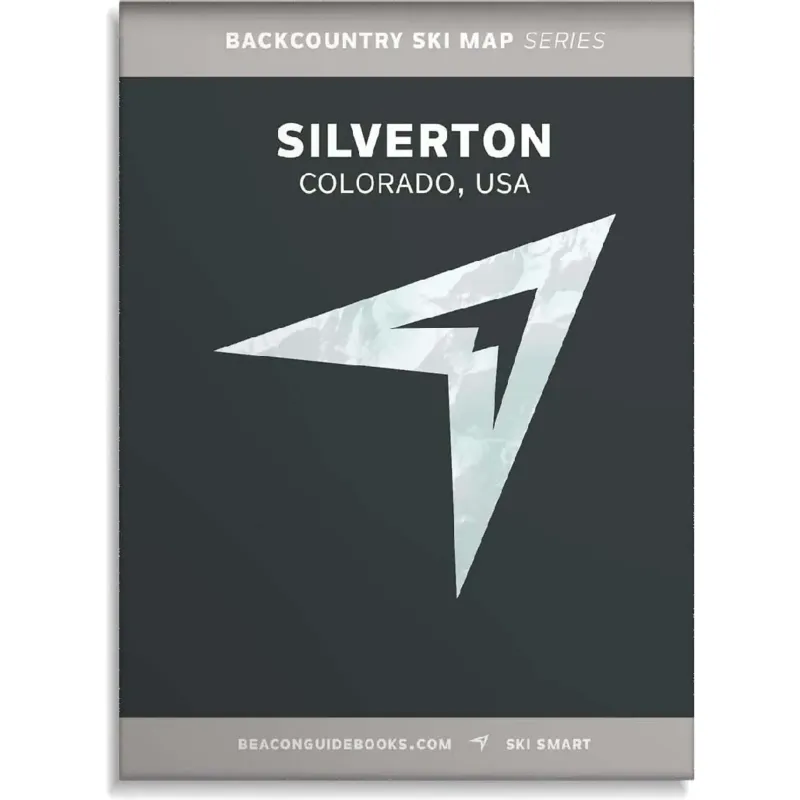 Off-Piste Silverton Backcountry Ski Map, main view