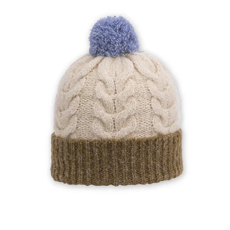 Pistil Minzy Hat Ivory in Ivory, front view