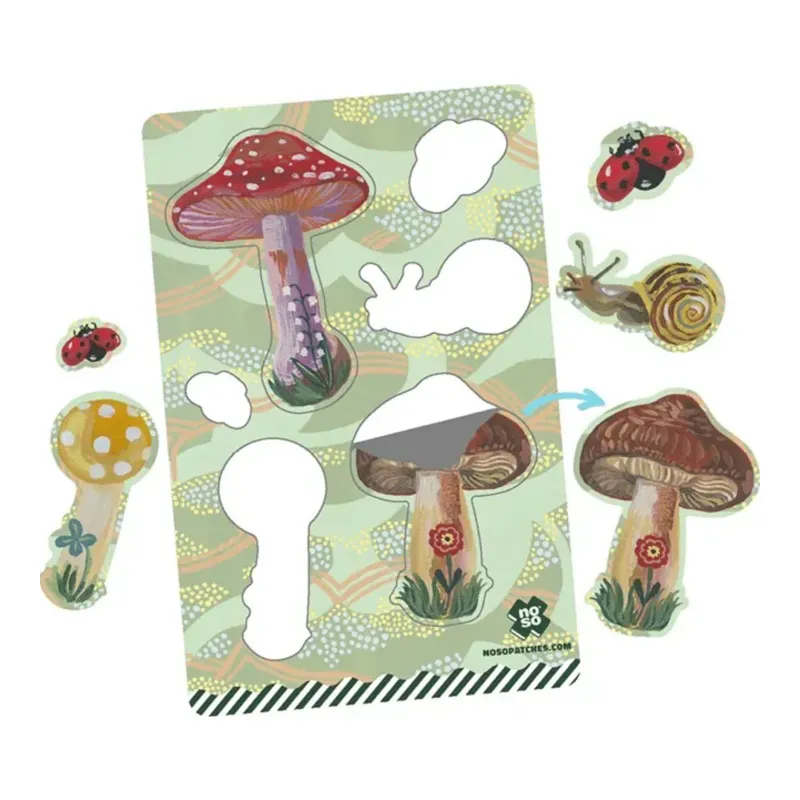 NoSo Mushroom Dazzits, front view