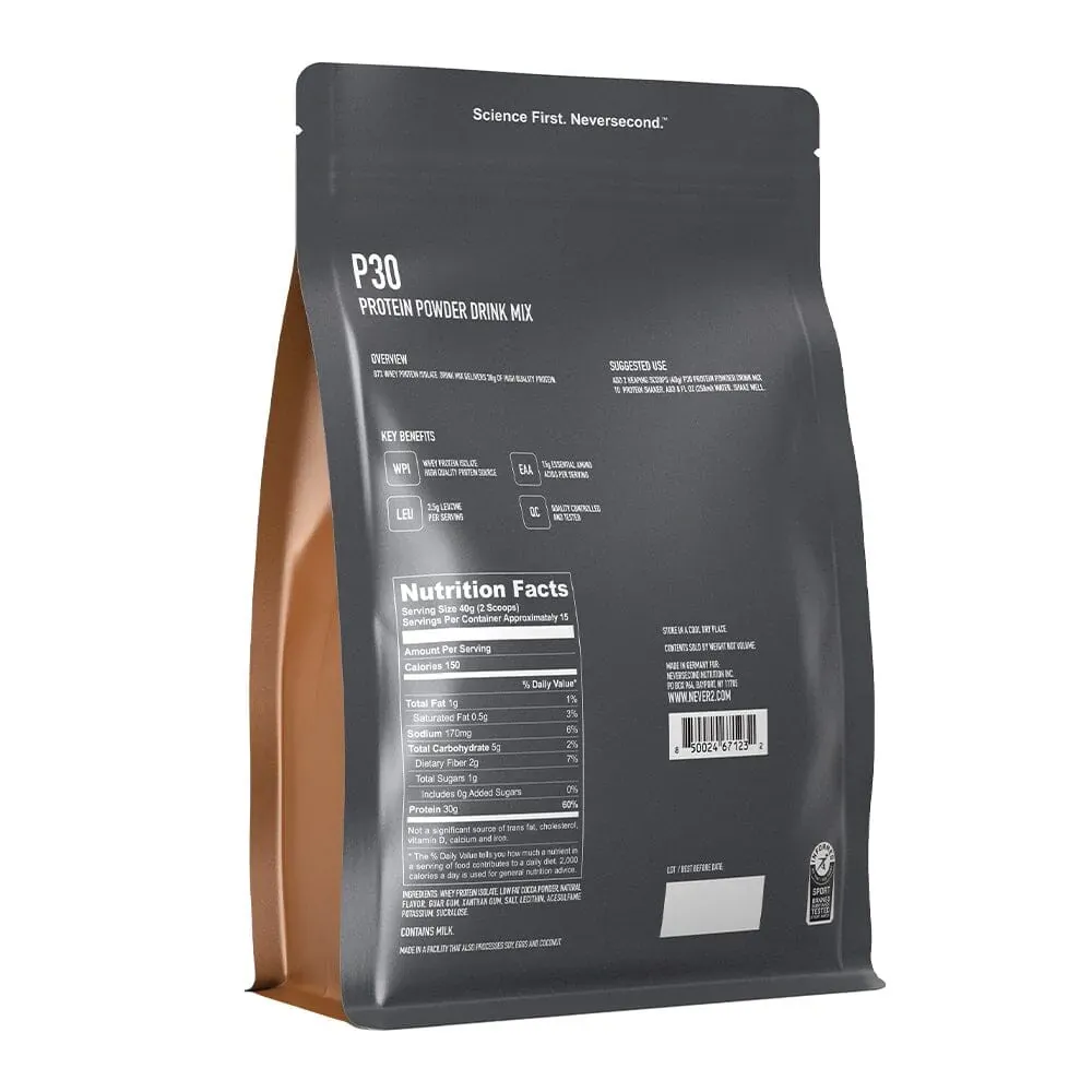 Neversecond P30 Recovery Mix 15 serv. Choc