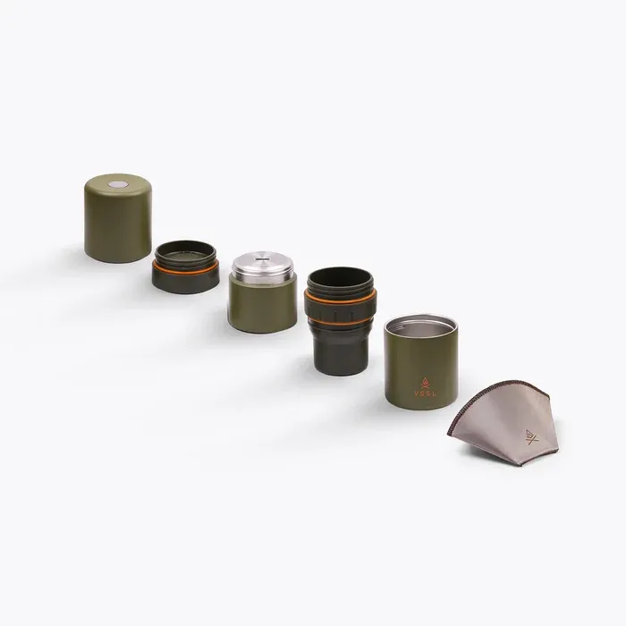 Vssl Nest Pour-Over Kit Deep Moss