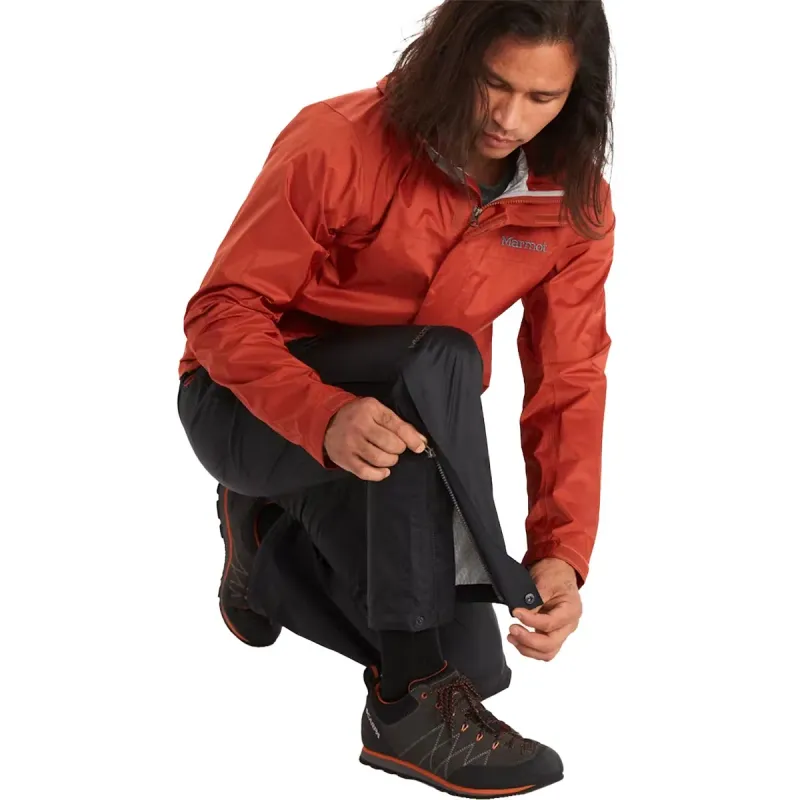 Marmot Men's Precip Eco FZ Pant Black XX Large, alternate view 1