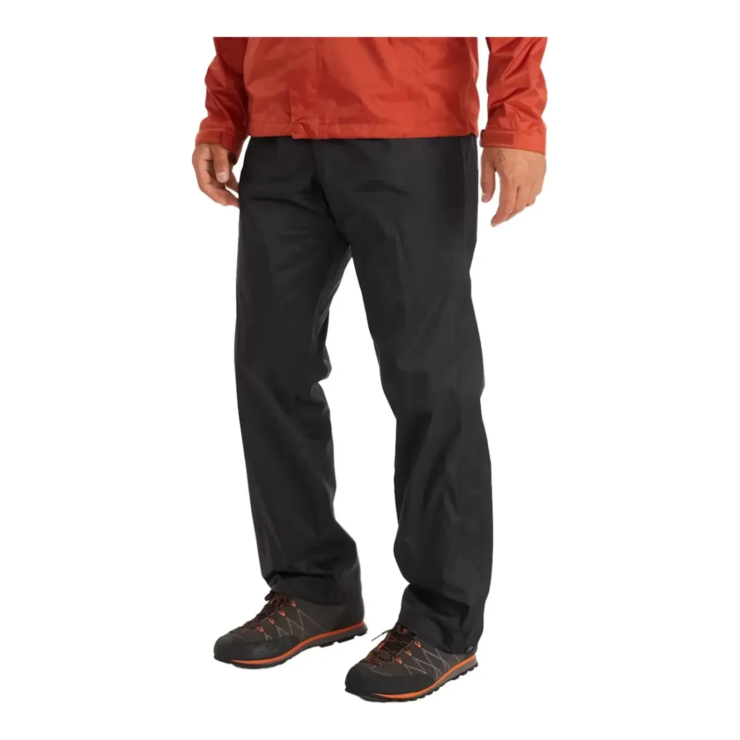 Marmot Men's PreCip Eco Full-Zip Pant Black XXL, front view