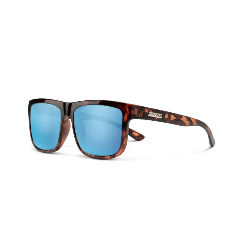 Suncloud Quiver Tortoise/Aqua, front view