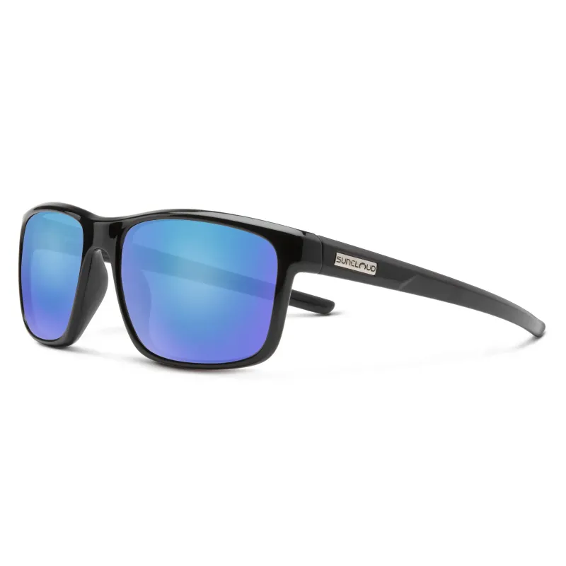 Suncloud Respek Black Polarized Blue Mirror, alternate view 1