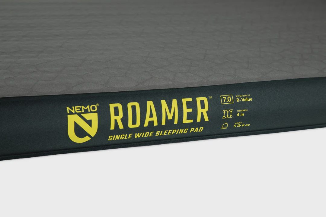 Nemo Roamer Self-Inflating Sleeping Pad — Single Wide
